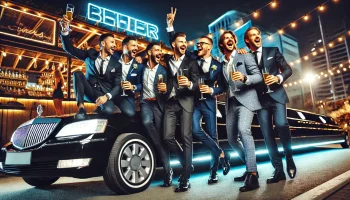 DALL·E-2025-03-18-14.21.35-A-group-of-men-in-stylish-suits-celebrating-a-bachelor-party-near-a-sleek-black-stretch-limousine.-They-are-laughing-cheering-and-holding-drinks.-Th DALL·E-2025-03-18-14.21.35-A-group-of-men-in-stylish-suits-celebrating-a-bachelor-party-near-a-sleek-black-stretch-limousine.-They-are-laughing-cheering-and-holding-drinks.-Th
